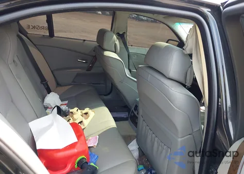 2005 BMW 545I z USA, uszkodzony, nr VIN WBANB33585CN66175